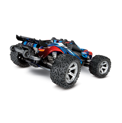 TRAXXAS RUSTLER 4wd VXL Stadium Truck Blue w/ 3500kv Brushless Motor - 67076-4BLUE