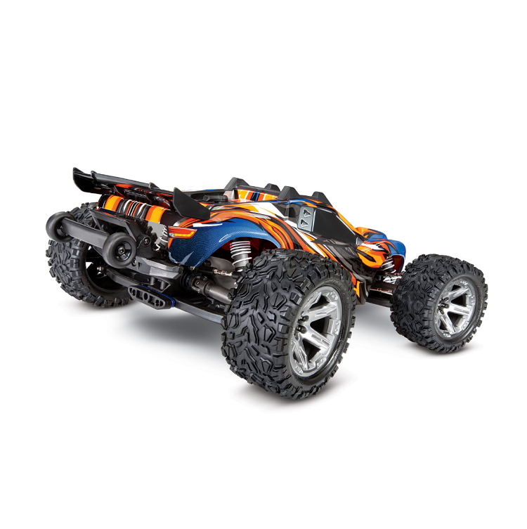 TRAXXAS RUSTLER 4wd VXL Stadium Truck Orange w/ 3500kv Brushless Motor - 67076-4ORNG