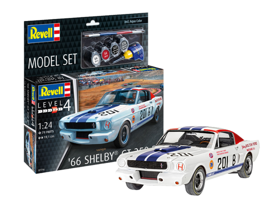 REVELL 1965 Shelby GT 350R Starter Set 1:24 - 67716