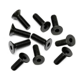 ROVAN 5x16mm Fine Thread Countersunk Head Screws 10pcs - ROV-68012