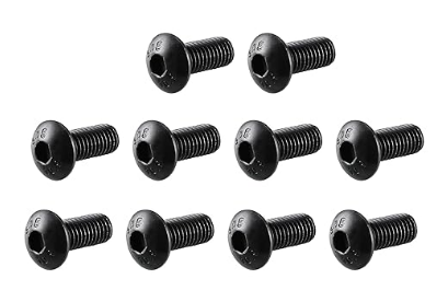 ROVAN 5x12mm Fine Thread Button Head Screws 10pcs - ROV-68017