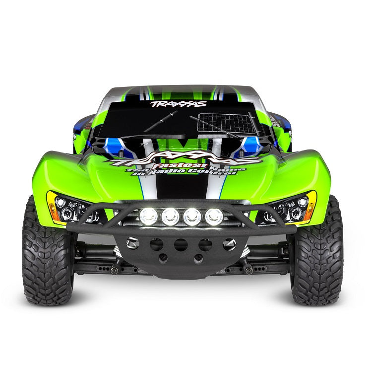 TRAXXAS SLASH 4wd Green Short Course Truck w/ LED Lights - 68054-61GRN