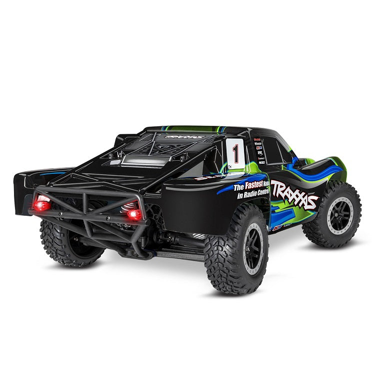 TRAXXAS SLASH 4wd Green Short Course Truck w/ LED Lights - 68054-61GRN