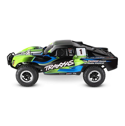 TRAXXAS SLASH 4wd Green Short Course Truck w/ LED Lights - 68054-61GRN