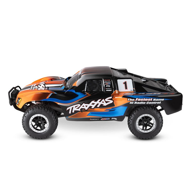 TRAXXAS SLASH 4wd Orange Short Course Truck w/ LED Lights - 68054-61ORNG