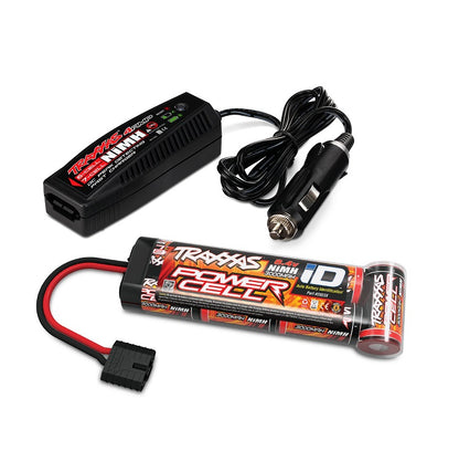 TRAXXAS SLASH 4wd Green Short Course Truck included Battery & Charger - 68054-1GRN