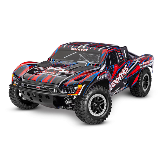 TRAXXAS SLASH 4WD VXL EHD Red Short Course Truck w/ 3500kv Brushless Motor and TSM - 68386-4RED