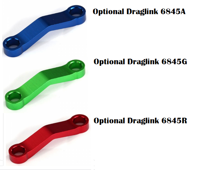 Traxxas optional draglink 6845A, 6845G & 6845R