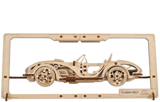 UGEARS Roadster Mk.3 2.5D Puzzle - 70195