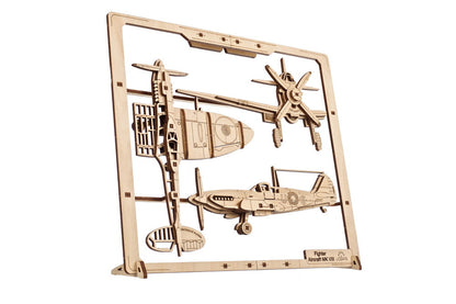 UGEARS Fighter Aircraft 2.5D Puzzle - 70196