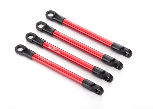 TRAXXAS 1:16 Push Rod Set Red Aluminium 4pcs - 7118X