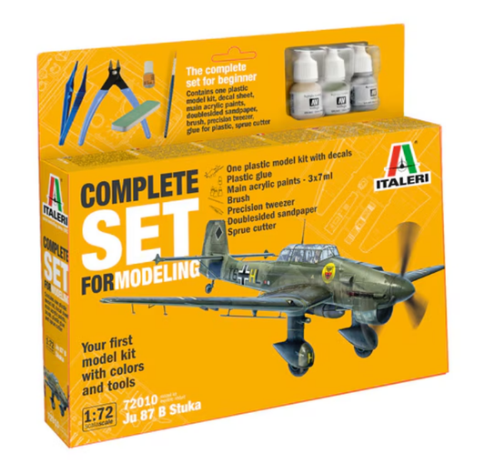 ITALERI Junker JU-87B Stuka Starter Set 1:72 - 72010