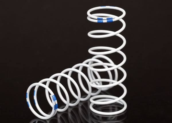 TRAXXAS GTR XX-L Shock Spring 1.004 Dbl Blue Rate White Finish 2pcs - 7449