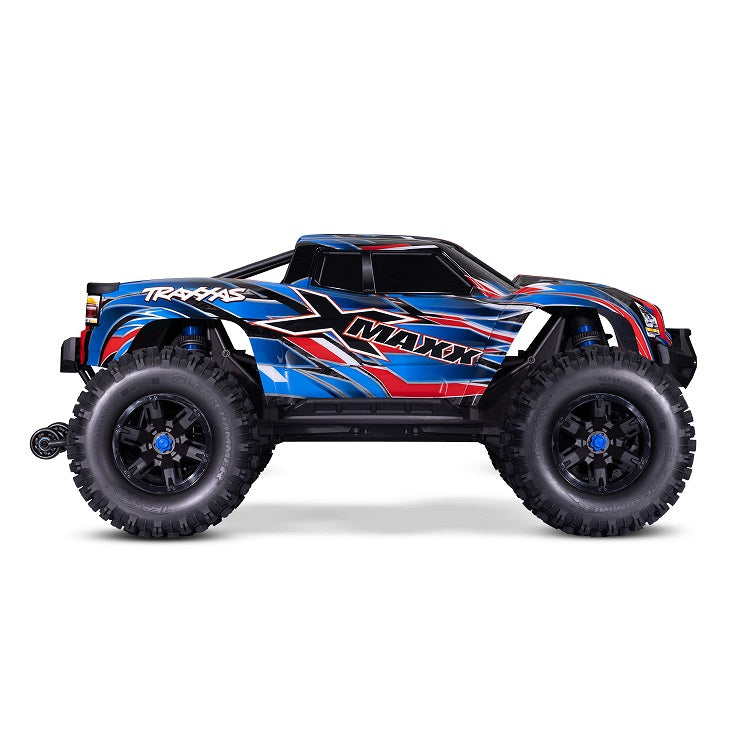 TRAXXAS X-MAXX 8S Belted Blue Monster Truck - 77096-4BLUE