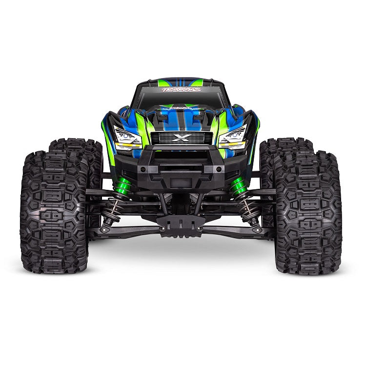 TRAXXAS X-MAXX 8S Belted Green Monster Truck - 77096-4GRN