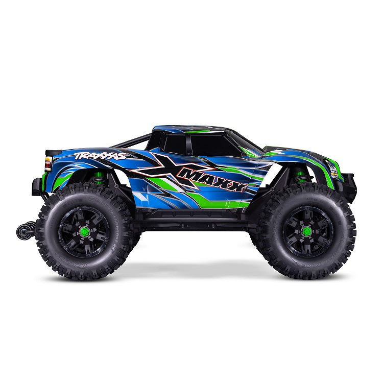 TRAXXAS X-MAXX 8S Belted Green Monster Truck - 77096-4GRN