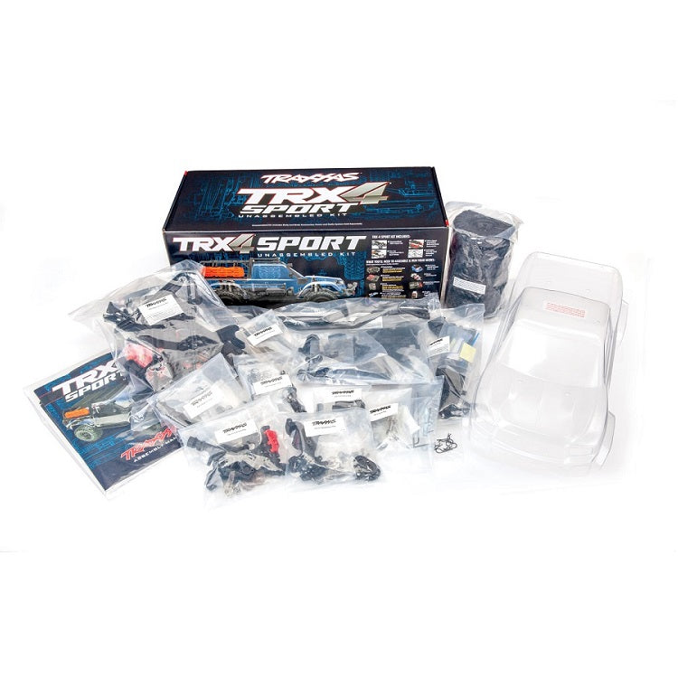 TRAXXAS TRX-4 SPORT KIT w/ Clear Body Shell No Electrics - 82010-4