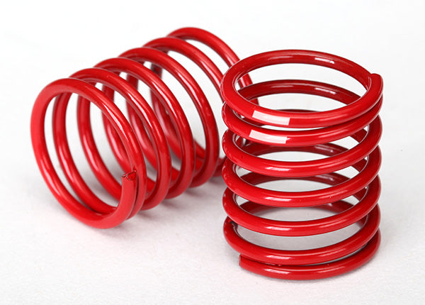 TRAXXAS Shock Spring 2.8 White Rate Red Finish suit 8360 Shocks 2pcs - 8366