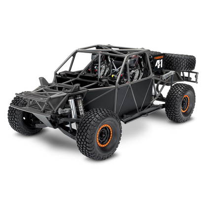 TRAXXAS RIGID RED UDR Truck with Lights chassis detail front -  85086-4RGD