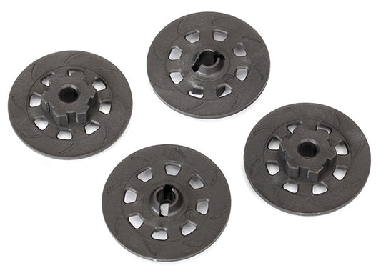 TRAXXAS 17mm Wheel Hex Hub Brake Disc Rotors 4pcs - 8569