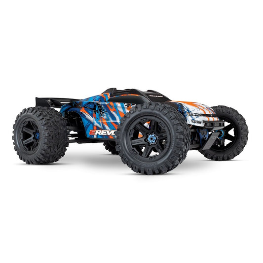 TRAXXAS E-REVO 2.0 VXL Orange 2200kv Brushless - 86086-4ORNG