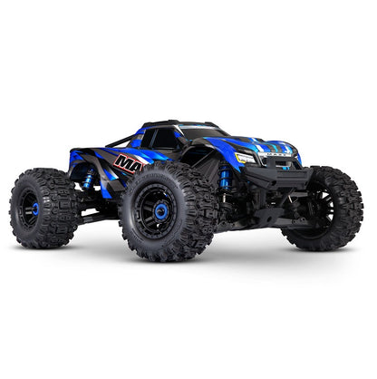 TRAXXAS WIDE MAXX Blue 1:10 2400kv Brushless Monster Truck - 89086-4BLUE