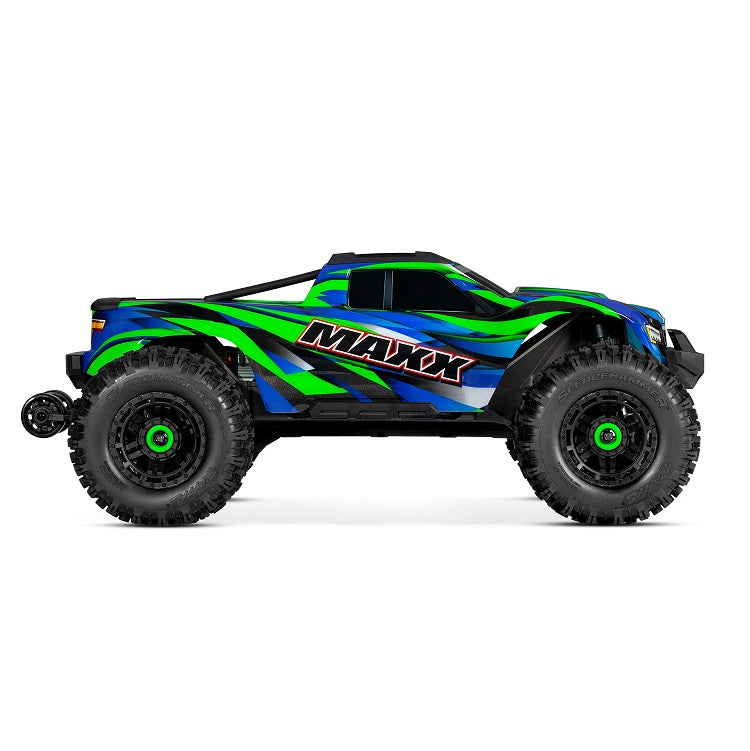 TRAXXAS WIDE MAXX Green 1:10 2400kv Brushless Monster Truck - 89086-4GRN