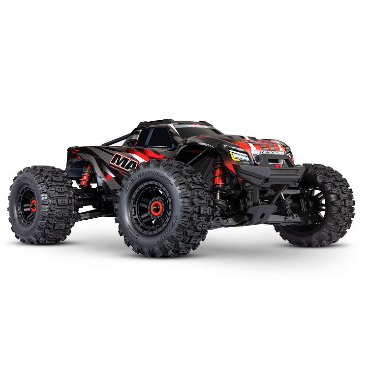 TRAXXAS WIDE MAXX Red 1:10 2400kv Brushless Monster Truck - 89086-4RED