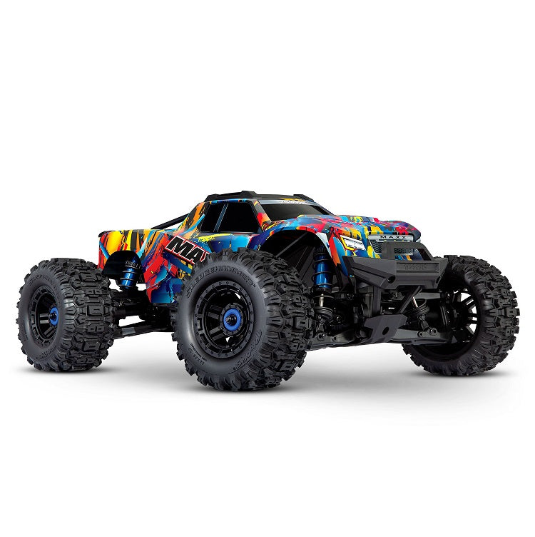 TRAXXAS WIDE MAXX Rock N Roll 1:10 2400kv Brushless Monster Truck - 89086-4RNR