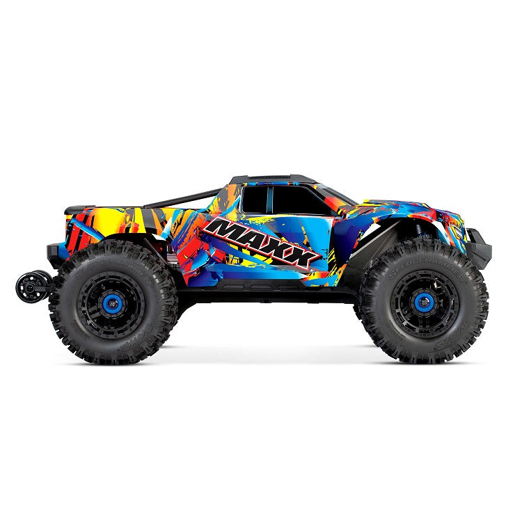 TRAXXAS WIDE MAXX Rock N Roll 1:10 2400kv Brushless Monster Truck - 89086-4RNR