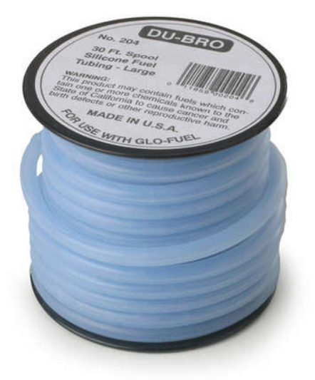 DUBRO 5/32in (4mm) ID Silicone Fuel Tube 25ft - DBR897