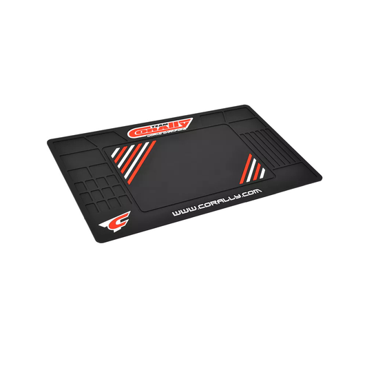 TEAM CORALLY Rubber Pit Mat 850x500x5mm - C-90280