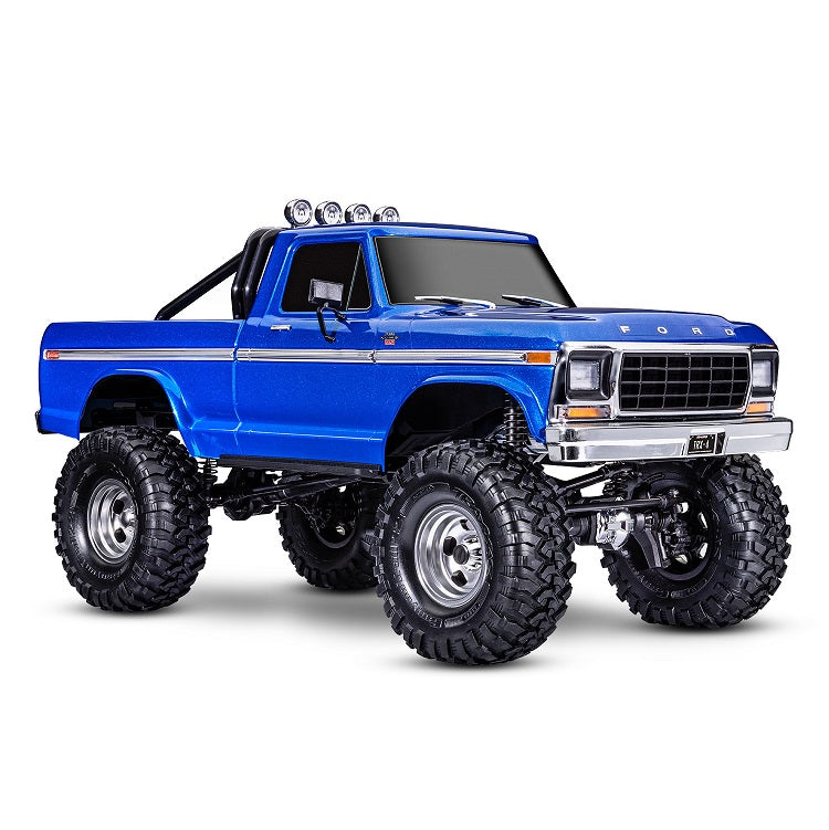 TRAXXAS TRX-4 HIGH TRAIL 1979 FORD F-150 PICKUP Blue Scale & Trail Crawler - 92046-4BLUE