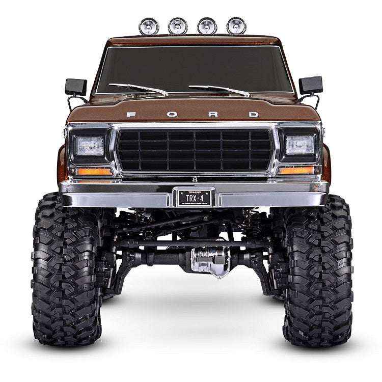 TRAXXAS TRX-4 HIGH TRAIL 1979 FORD F-150 PICKUP Brown Scale & Trail Crawler - 92046-4BRWN