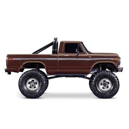 TRAXXAS TRX-4 HIGH TRAIL 1979 FORD F-150 PICKUP Brown Scale & Trail Crawler - 92046-4BRWN