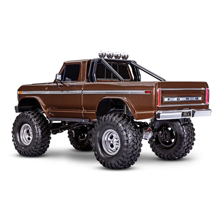 TRAXXAS TRX-4 HIGH TRAIL 1979 FORD F-150 PICKUP Brown Scale & Trail Crawler - 92046-4BRWN