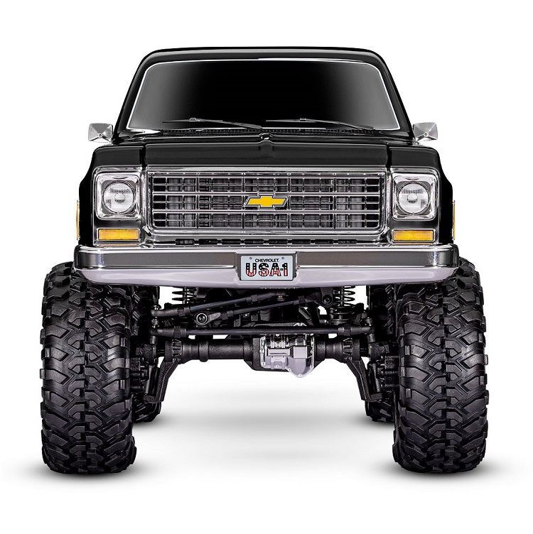 TRAXXAS TRX-4 1979 Chevy K10 High Trail Pickup Black Scale & Trail Crawler - 92056-4BLK