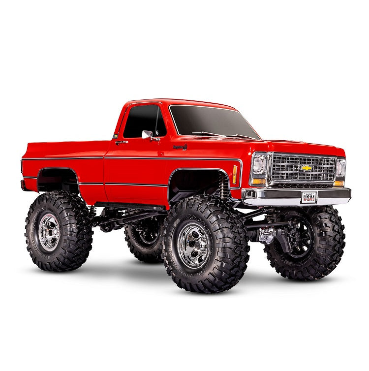 TRAXXAS TRX-4 1979 Chevy K10 High Trail Pickup Red Scale & Trail Crawler - 92056-4RED