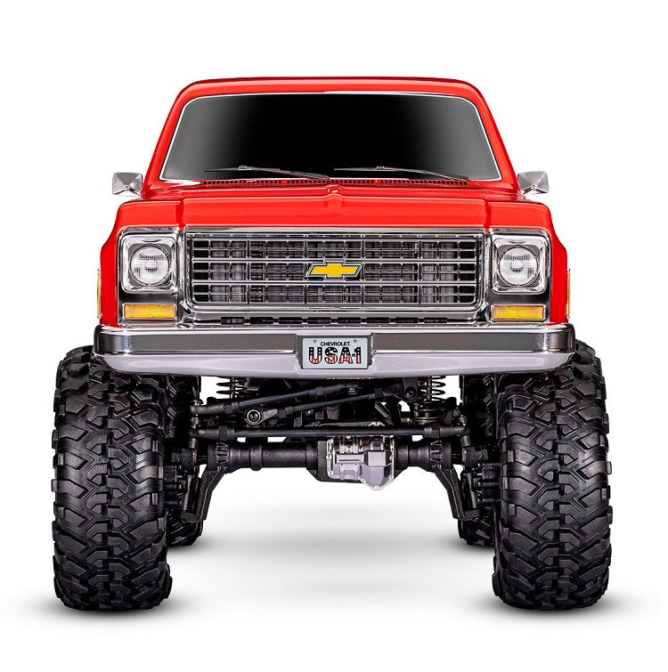 TRAXXAS TRX-4 1979 Chevy K10 High Trail Pickup Red Scale & Trail Crawler - 92056-4RED