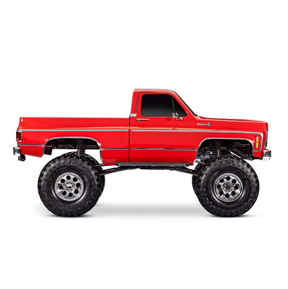 TRAXXAS TRX-4 1979 Chevy K10 High Trail Pickup Red Scale & Trail Crawler - 92056-4RED