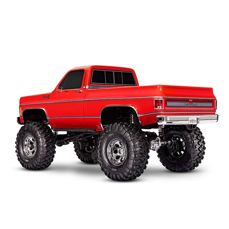 TRAXXAS TRX-4 1979 Chevy K10 High Trail Pickup Red Scale & Trail Crawler - 92056-4RED