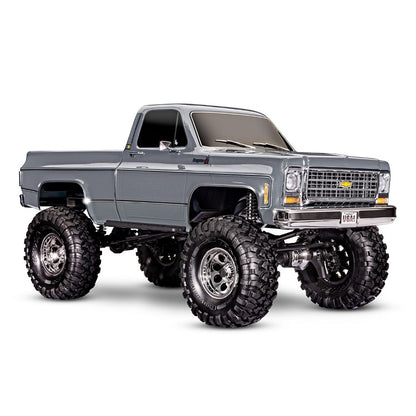 TRAXXAS TRX-4 1979 Chevy K10 High Trail Pickup Metallic Silver Scale & Trail Crawler - 92056-4SLVR