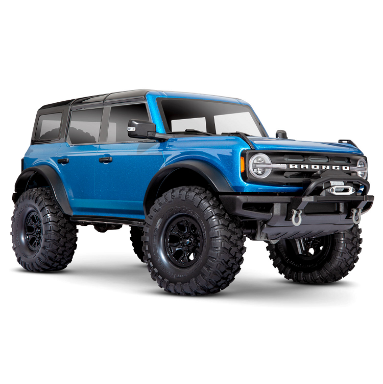 TRAXXAS TRX-4 2021 Ford Bronco Velocity Blue Trail Crawler Truck 92076-4VBLUE