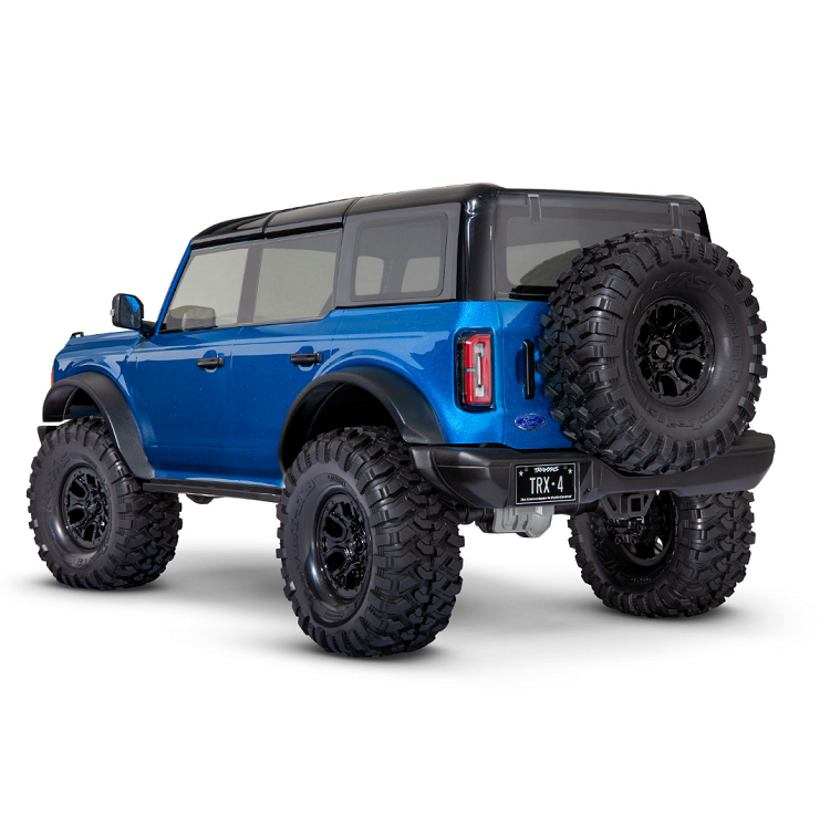 TRAXXAS TRX-4 2021 Ford Bronco Velocity Blue Trail Crawler Truck 92076-4VBLUE