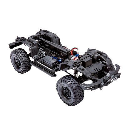 TRAXXAS TRX-4 2021 Ford Bronco Velocity Blue Trail Crawler Truck chassis detail - 92076-4VBLUE