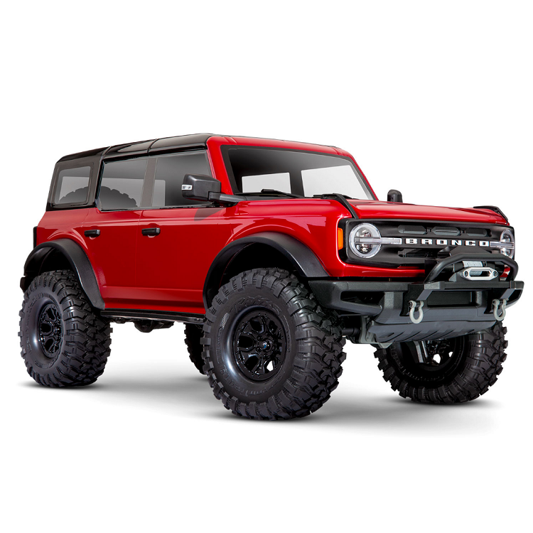 TRAXXAS TRX-4 2021 Ford Bronco Rapid Red Trail Crawler Truck - 92076-4RED