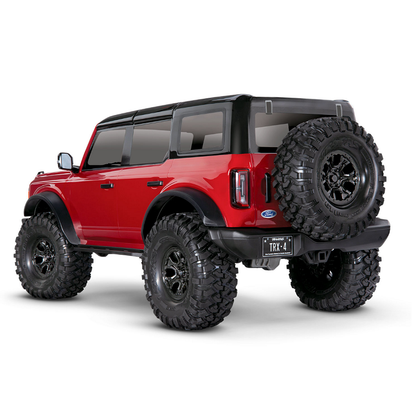 TRAXXAS TRX-4 2021 Ford Bronco Rapid Red Trail Crawler Truck - 92076-4RED