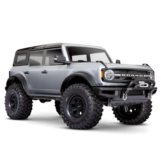 TRAXXAS TRX-4 2021 Ford Bronco Iconic Silver Trail Crawler Truck - 92076-4SLVR