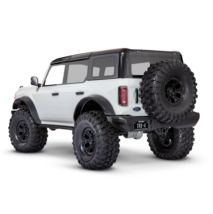 TRAXXAS TRX-4 2021 Ford Bronco White Trail Crawler Truck 92076-4WHT