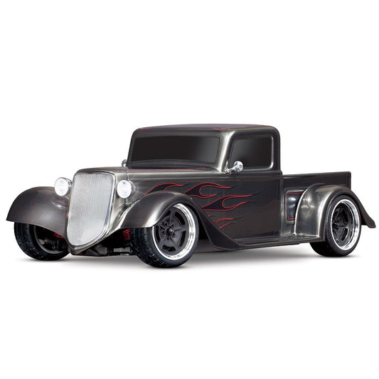 TRAXXAS 1:10 1935 Hot Rod Truck Silver AWD Factory-5 4-Tec 3.0 w/ TQ 2.4Ghz Radio - 93034-4SLVR